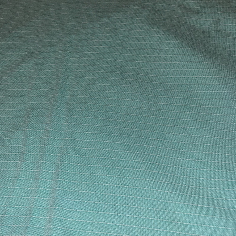 MEN - Blue Stripe Polo - Size Large - Picture 4 of 6
